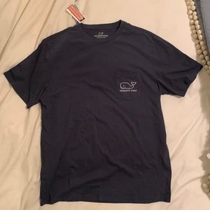 Vineyard Vines Vintage Whale Men’s Pocket T-Shirt - Blue Blazer